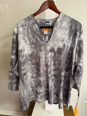 NWT Ruby Rd Embellished Top